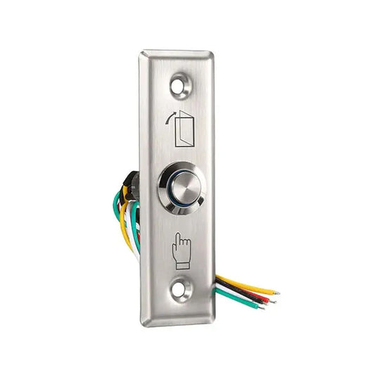 Exit Button Stainless Steel