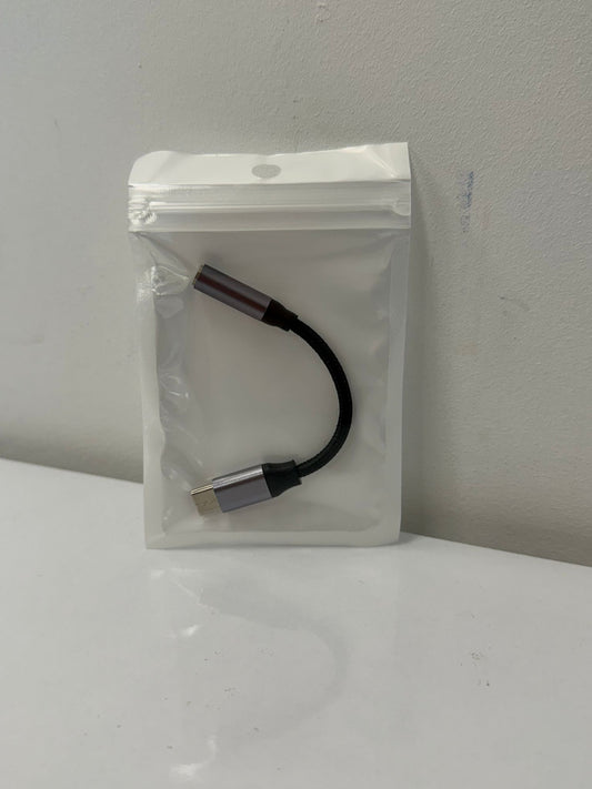USB C TO DC 3.5 MM HEARDPHONE AUDIO ADAPTER